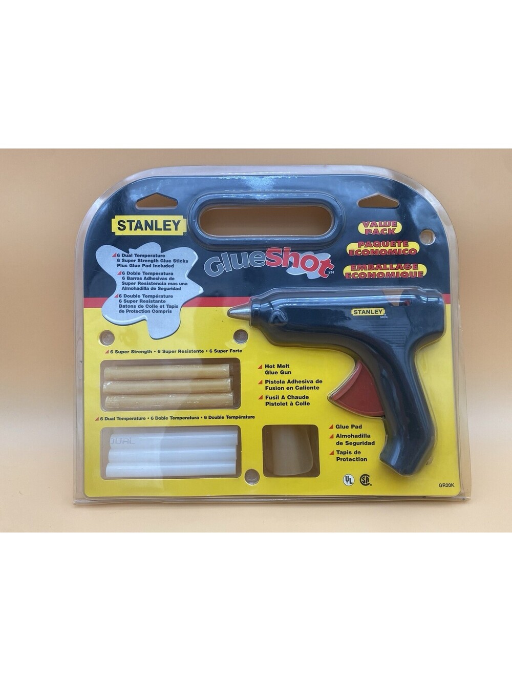 Stanley Glue Shot Hot Glue Gun Value Pack - New - Model #GR20K